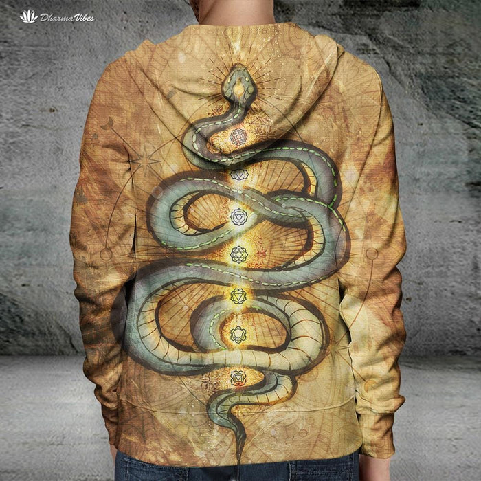 Kundalini Serpent by McAshe Hoodie
