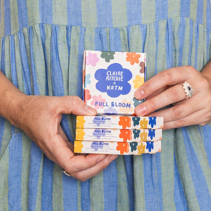 Kylie and the Machine - Woven Labels - FULL BLOOM Claire Ritchie x KATM
