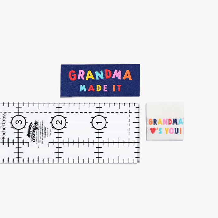Kylie and the Machine - Woven Labels - "Grandma Made It"