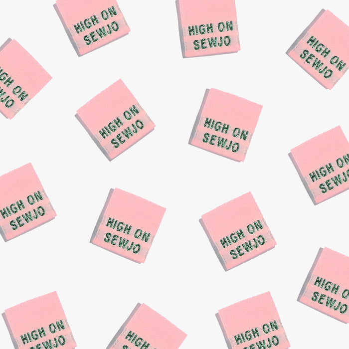 Kylie and the Machine - Woven Labels - "High on Sew-Jo"