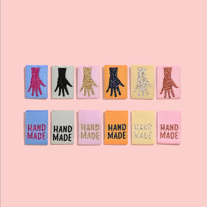 Kylie and the Machine - Woven Labels - Metallic Mini Hands