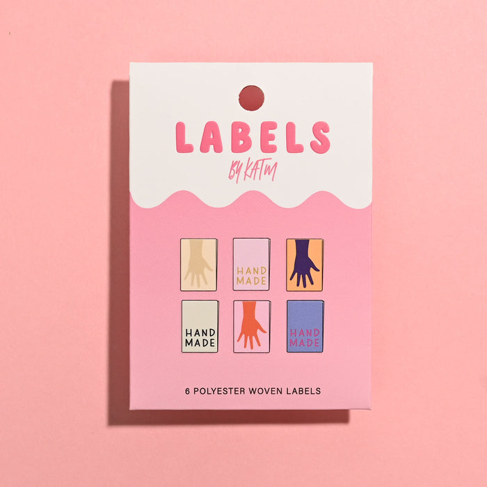 Kylie and the Machine - Woven Labels - Metallic Mini Hands