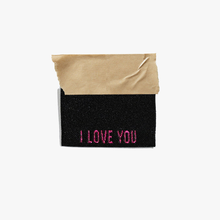 Kylie and the Machine - Woven Labels - Metallic Side Seam - Black