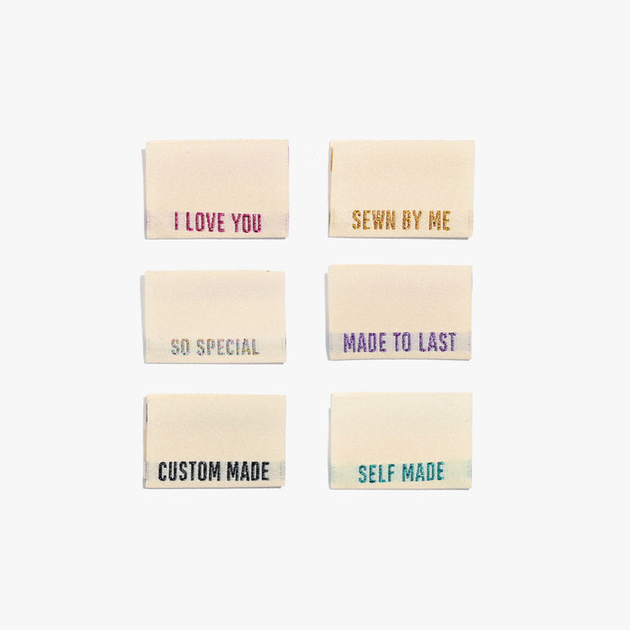 Kylie and the Machine - Woven Labels - Metallic Side Seam - Cream
