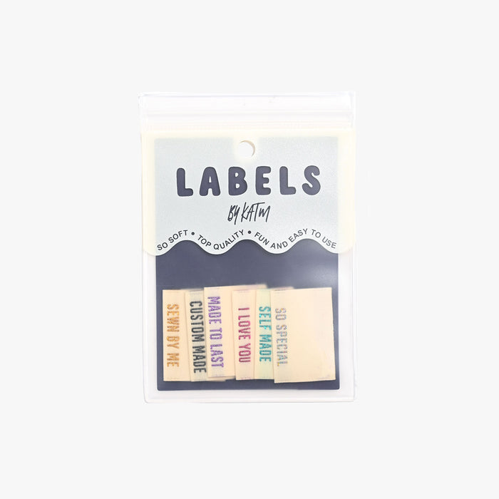 Kylie and the Machine - Woven Labels - Metallic Side Seam - Cream