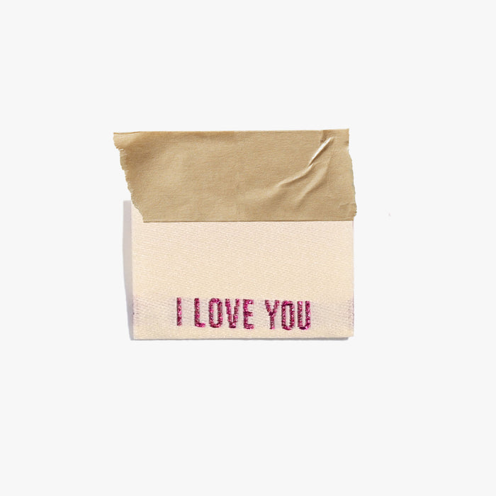 Kylie and the Machine - Woven Labels - Metallic Side Seam - Cream