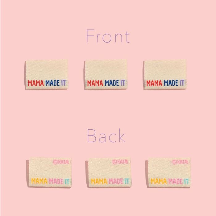 Kylie and the Machine - Woven Labels - "My Mama Made It"