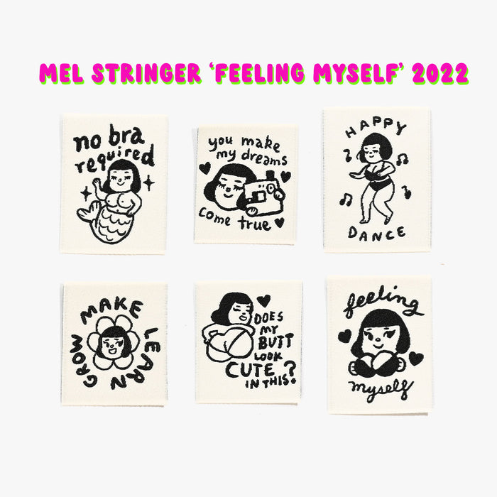 Kylie and the Machine - Woven Labels - "SEW-IN LOVE + FEELING YOURSELF" Mel Stringer x KATM