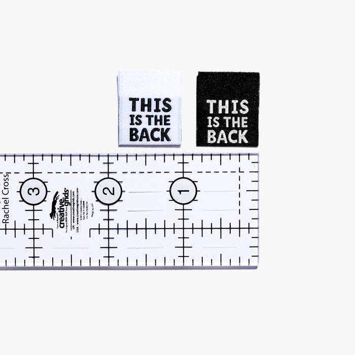 Kylie and the Machine - Woven Labels - "This is the Back"