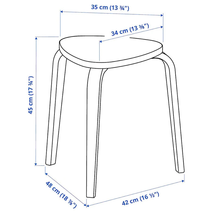 KYRRE Stool, Birch