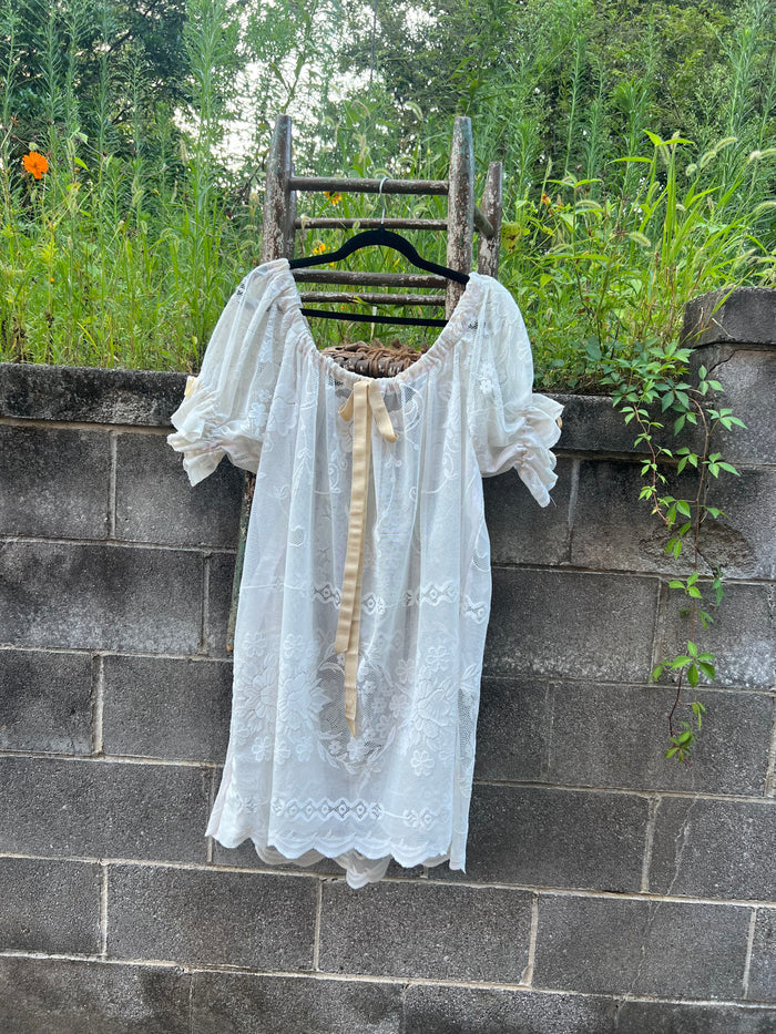 Lace Curtains - Babydoll Dress