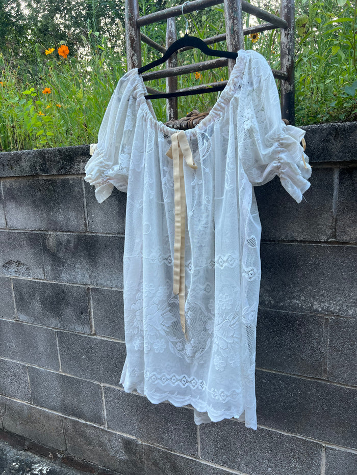 Lace Curtains - Babydoll Dress