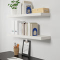 LACK Floating wall shelf, 110X26cm, White