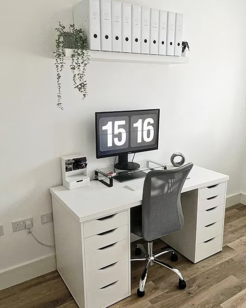 LACK Floating wall shelf, 110X26cm, White