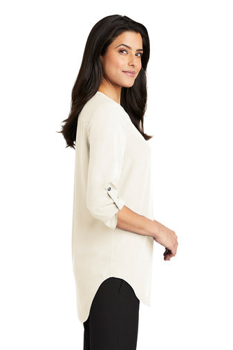 Ladies Chiffon Blouse, Cream