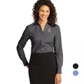 Ladies Crosshatch Easy Care Shirt