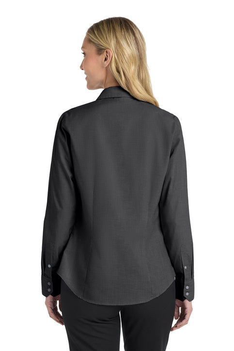 Ladies Crosshatch Easy Care Shirt