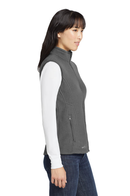 Ladies Eddie Bauer® Grey Steel Fleece Vest - C21®