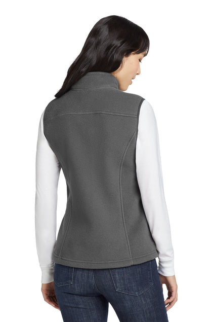 Ladies Eddie Bauer® Grey Steel Fleece Vest - C21®
