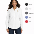 Ladies Long Sleeve Poplin Shirt - C21®