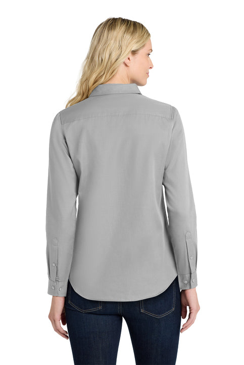 Ladies Long Sleeve Superpro Twill Shirt