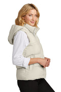 Ladies Seal Birch Hooded Puffy Vest - C21®
