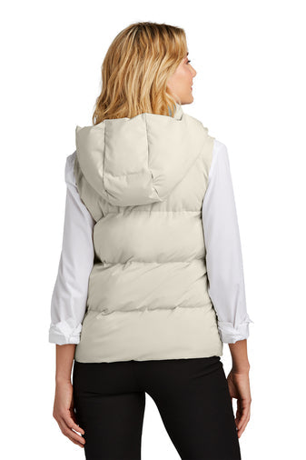 Ladies Seal Birch Hooded Puffy Vest - C21®