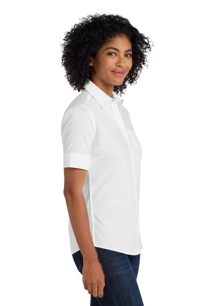 Ladies Short Sleeve SuperPro™ Oxford Shirt
