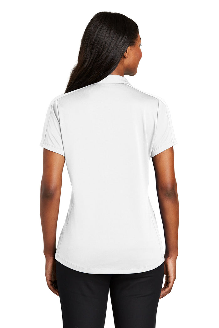 Ladies White Obsessed Diamond Polo - CENTURY 21® Logo