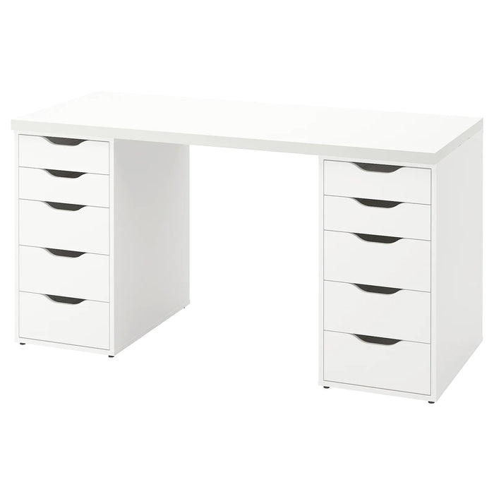 LAGKAPTEN Table top, White, 140x60cm