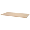 LAGKAPTEN Table top, White stained oak effect, 160x80cm