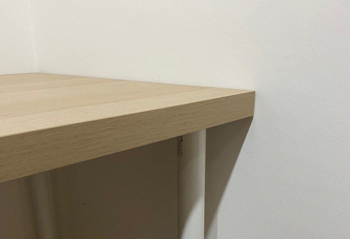 LAGKAPTEN Table top, White stained oak effect, 160x80cm
