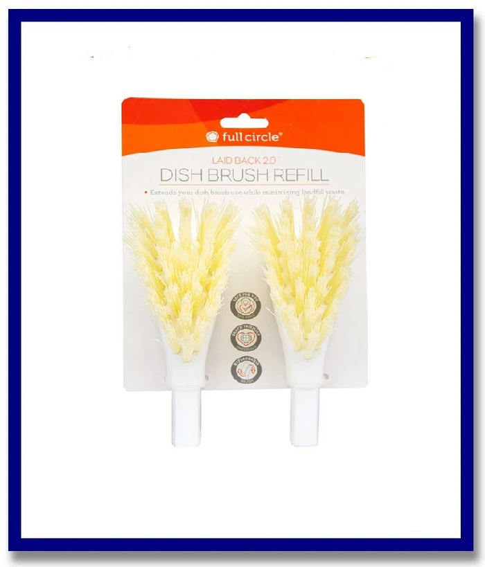 Laid Back Dish Brush Refill - Stone Doctor Australia - Household Cleaning > Tools > Laid Back Refill