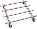 LAMPLIG Pot stand, Stainless steel, 18x18cm