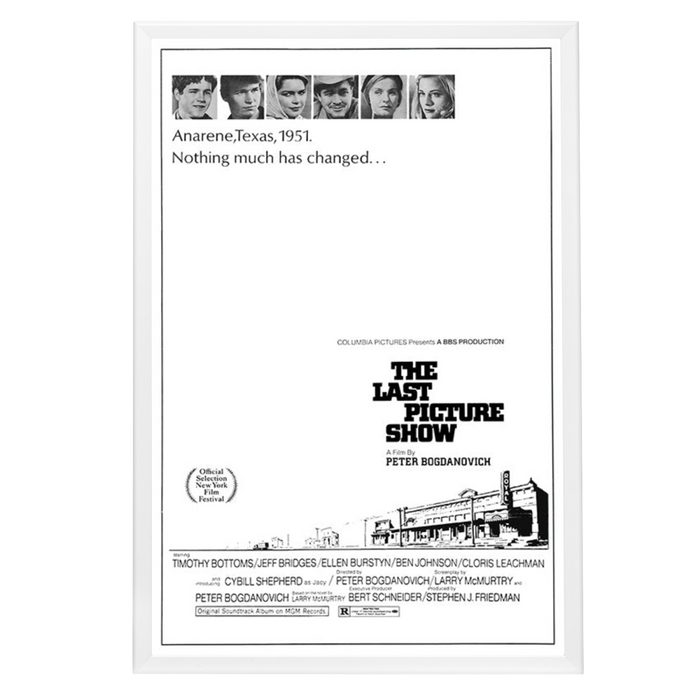 "Last Picture Show" (1971) Framed Movie Poster