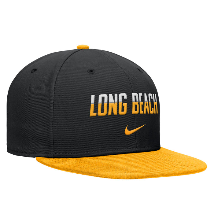 LB Flat Brim Cap - Black/Gold, Nike
