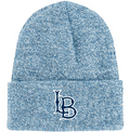 LB Marl Yarn Knit Beanie - Light Blue, Legacy