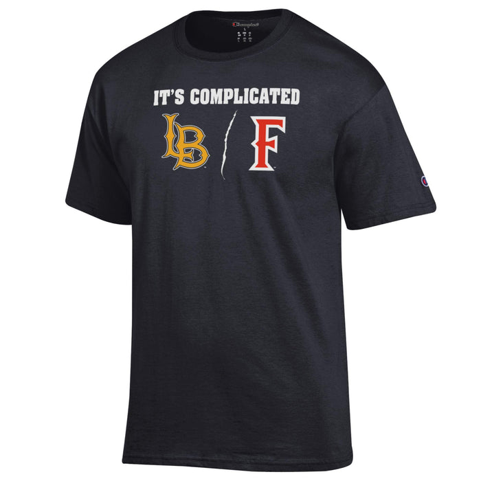 LB vs. F Its Complicated Rivalry Tee - Black, Champion