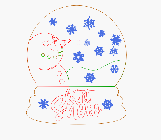Let it snow globe