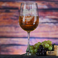 LGBTQ Pride "Love Is Love" Engraved Wine Glass