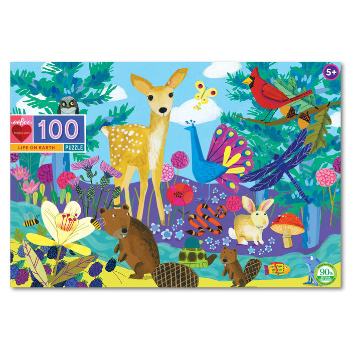 Life on Earth 100 Piece Puzzle - Quick Ship - Puzzlicious.com
