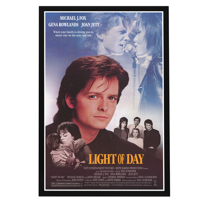 "Light of Day" (1987) Framed Movie Poster