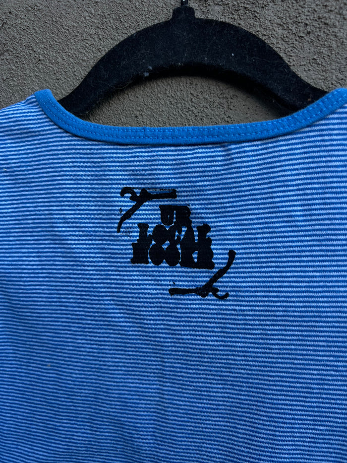 Like You Mean It - Blue Striped Tank Top