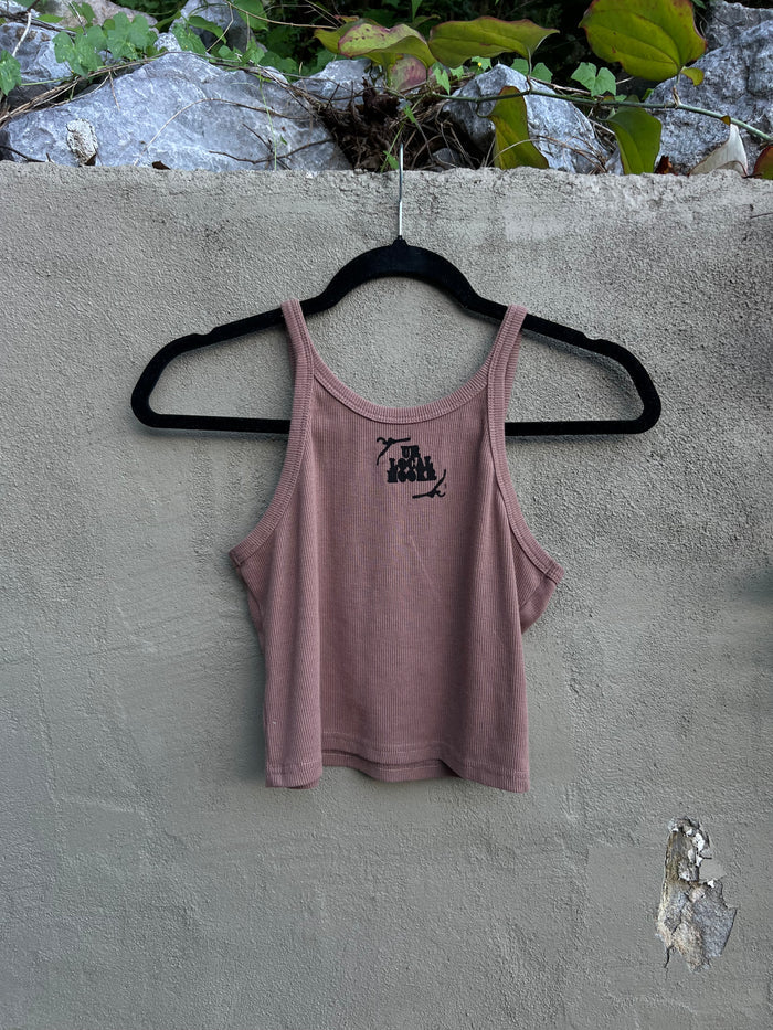 Like You Mean It - Brown Tank Top