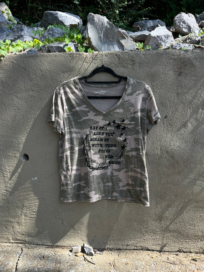 Like You Mean It - Camo Tshirt