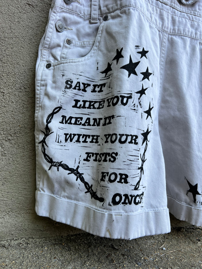 Like You Mean It - Overall Shorts