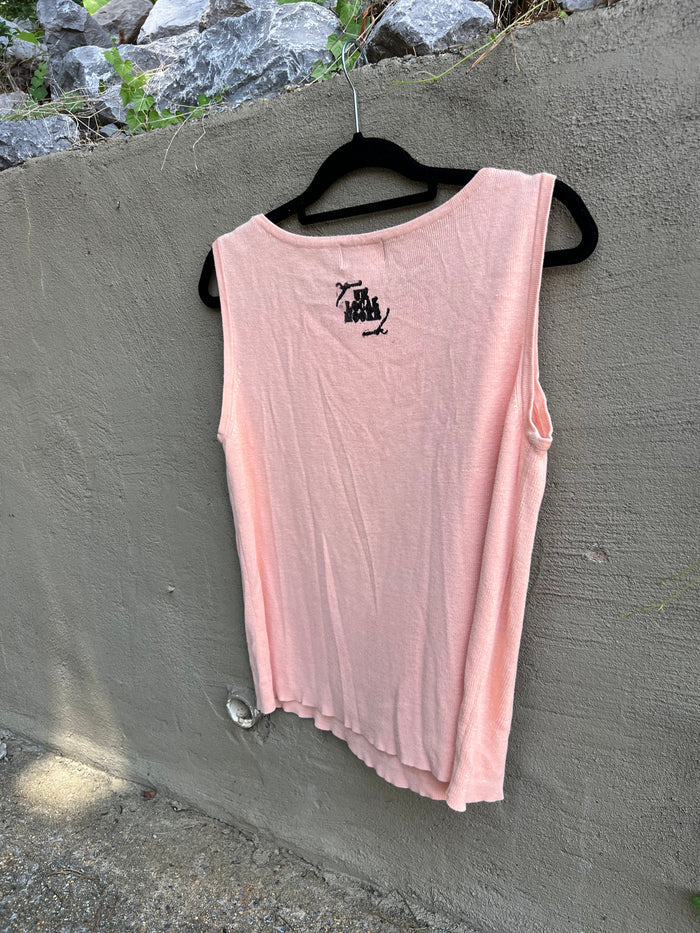 Like You Mean It - Peach Tank Top