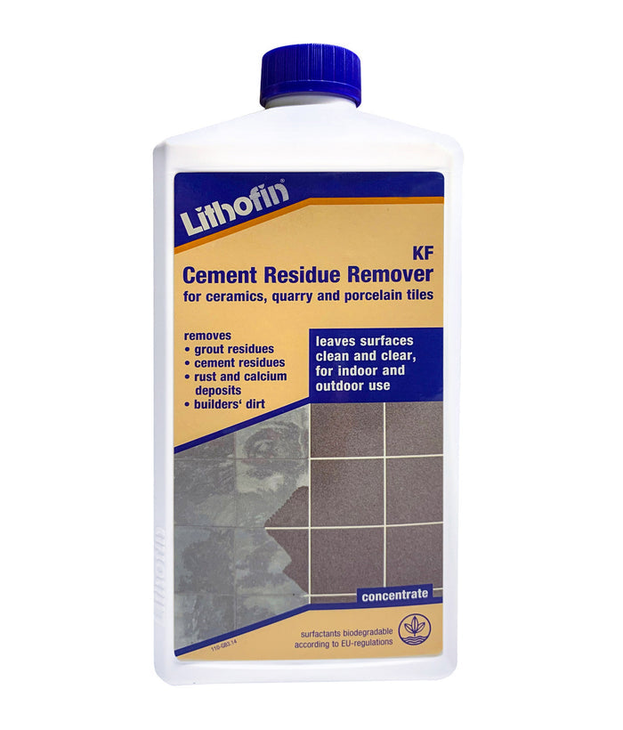 Lithofin KF Cement Residue Remover - Stone Doctor Australia - Porcelain & Ceramic Tiles > Acidic Product > Initial Cleaning