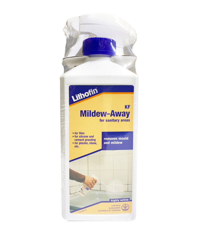 Lithofin KF Mildew-Away Spray - 500ML - Stone Doctor Australia - Porcelain & Ceramic Tiles > Speciality Cleaner > Mould & Mildew Remover