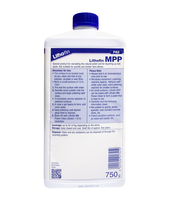 Lithofin MPP - 750gms - Stone Doctor Australia - Natural Stone > Marble, Limestone & Travertine > Polishing Compound